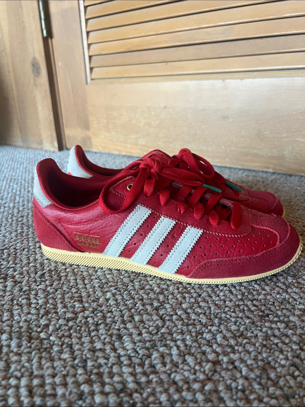 Japan woman’s Adidas “Better Scarlet Off White”